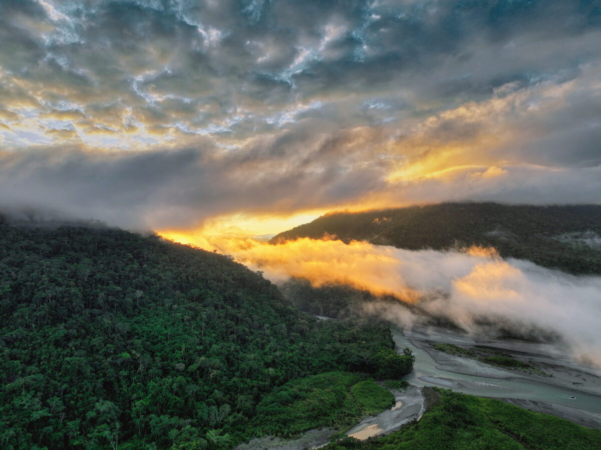 Amazon sunrise. Photo by Rhett Ayers Butler